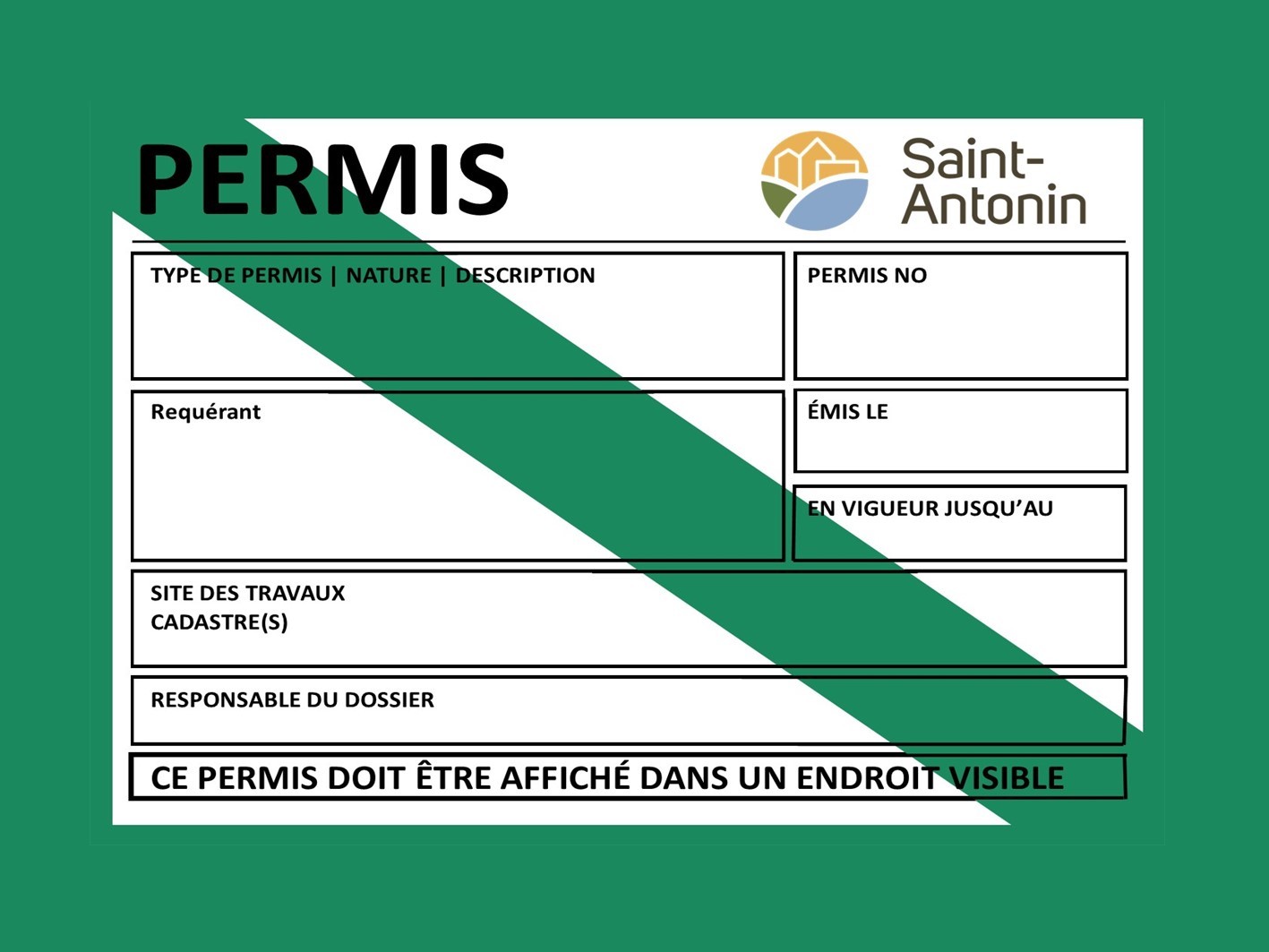 Permis et certificats
